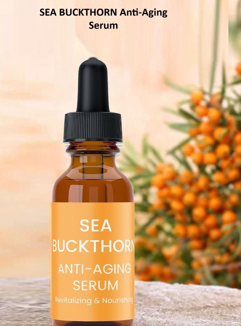 Sea Buckthorn Anti-aging Serum ? Revitalizing & Nourishing Skin 50ml Each (Pack of 2)